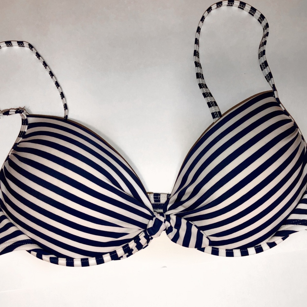 striped target bikini